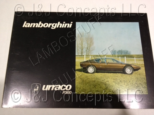 Lamborghini Owners Manual | Original Factory